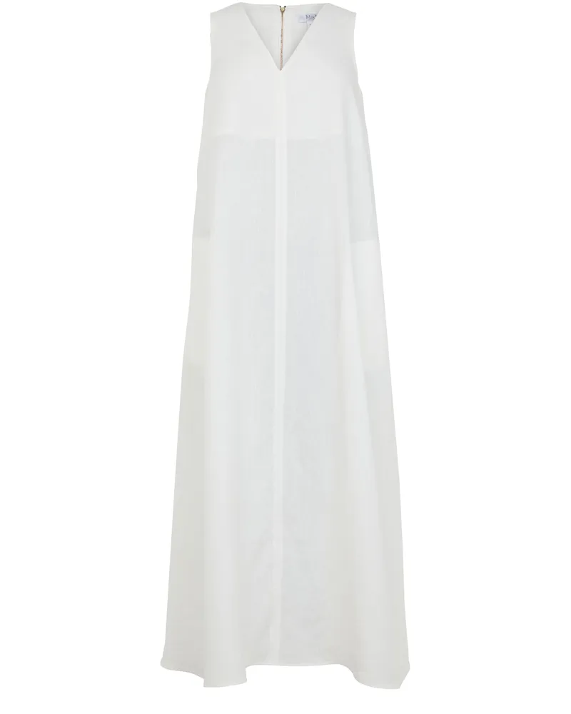Max Mara Ausgestelltes Maxikleid aus Leinen Simeone 