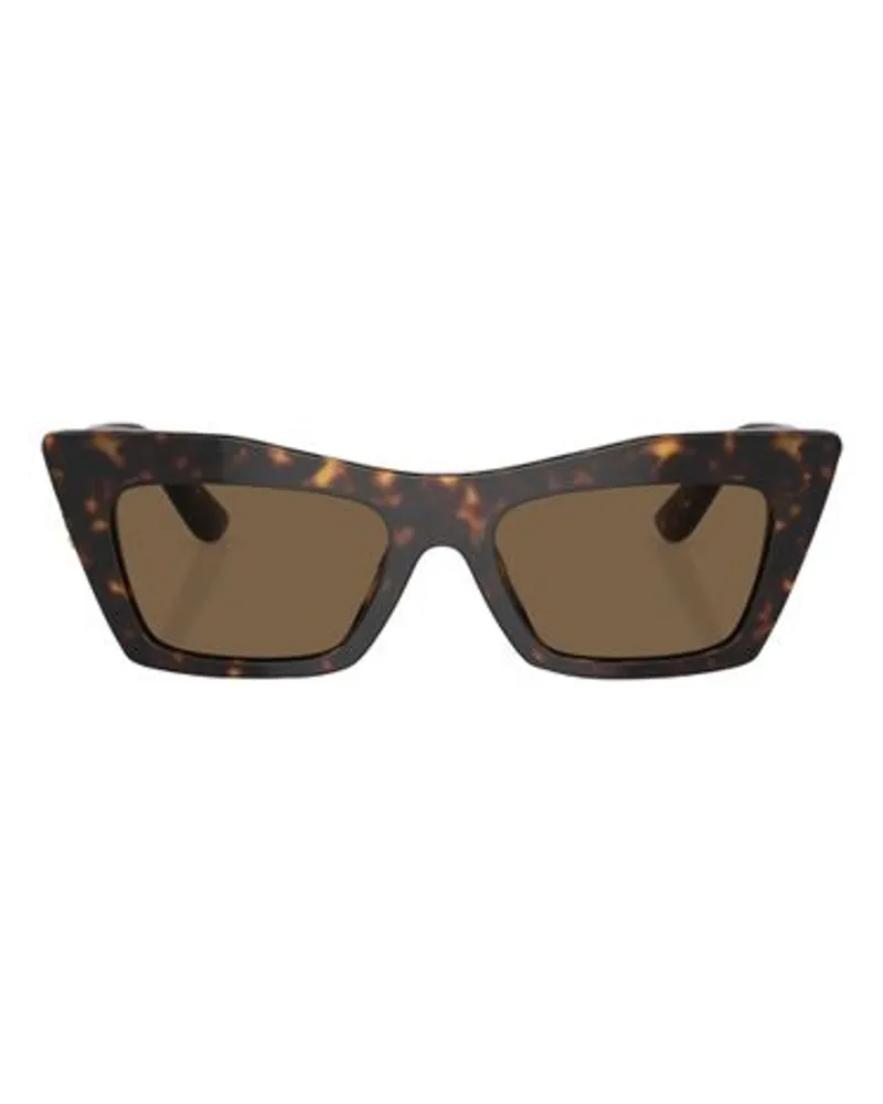 Dolce & Gabbana Cat-Eye-Sonnenbrille DG4435 Brown