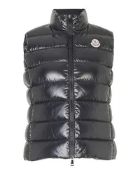 Moncler Ärmellose Daunenjacke Black