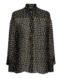 Dolce & Gabbana Super-Oversize-Hemd Black