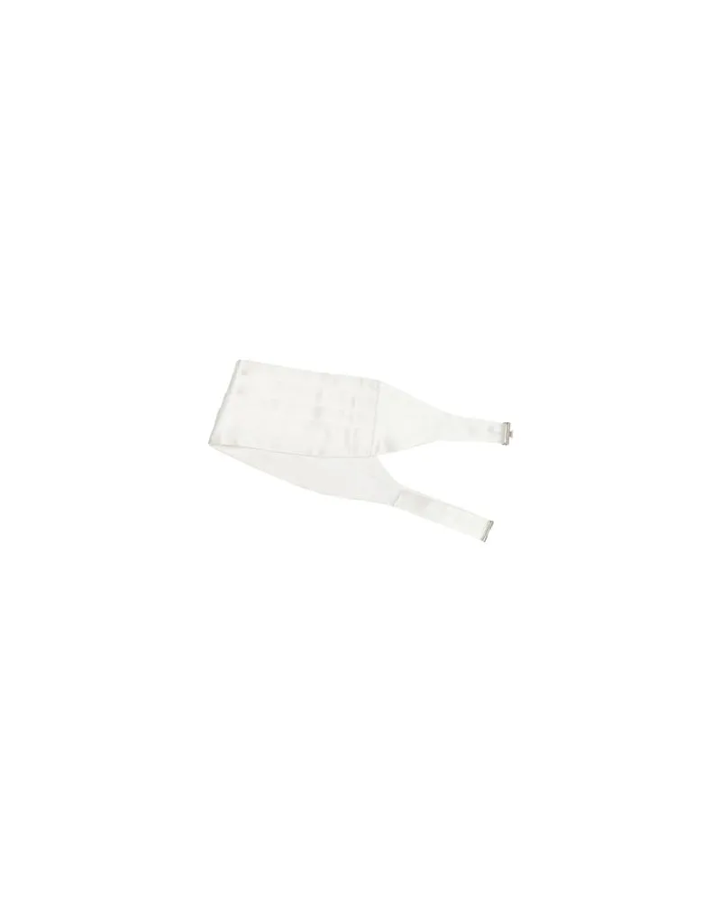 Brunello Cucinelli Kummerbund White