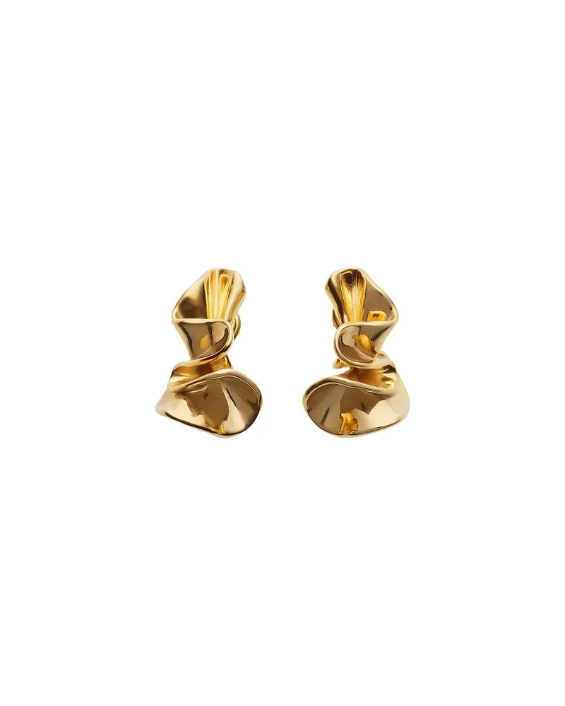 Bottega Veneta Anemone small earrings Gold