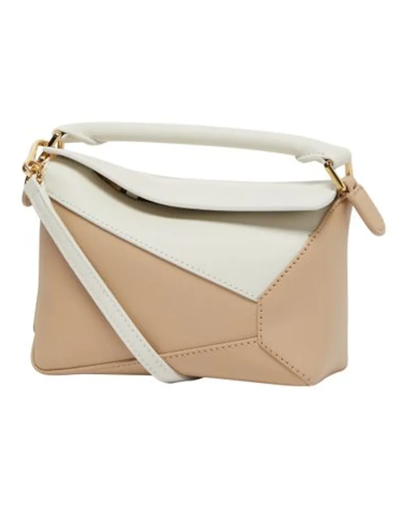 Loewe Minitasche Puzzle Beige