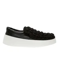 J.W.Anderson Slip-On-Sneakers Popcorn Black