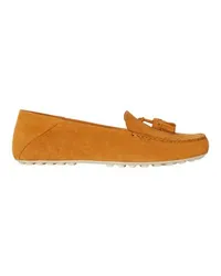 Loro Piana Mokassins Dot Sole Walk Orange