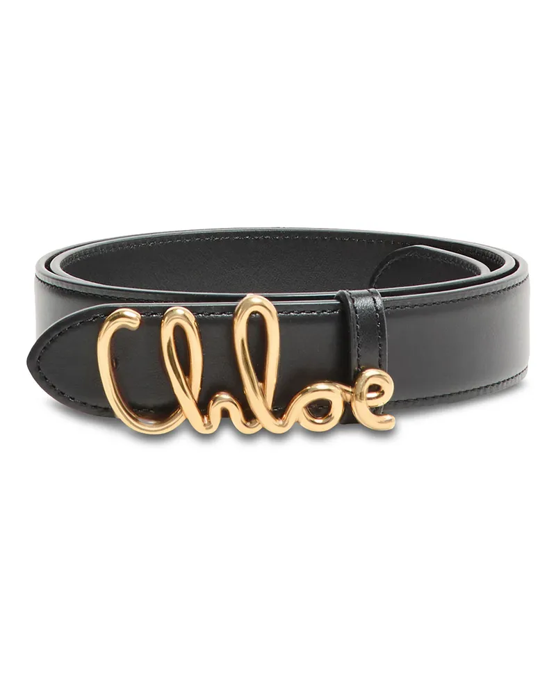 Chloé Gürtel Chloé Iconic Black
