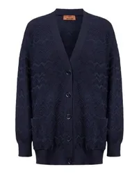 Missoni Oversize-Cardigan Blue