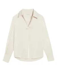 Claudie Pierlot Fließende Satinbluse Brown