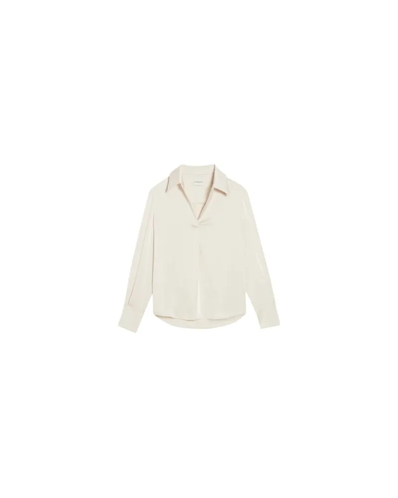 Claudie Pierlot Fließende Satinbluse Brown