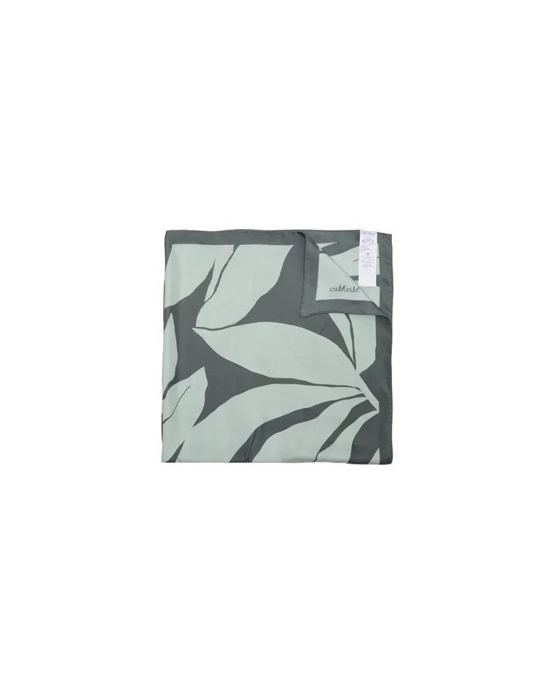Bottega Veneta Lederrock aus Intrecciato Green