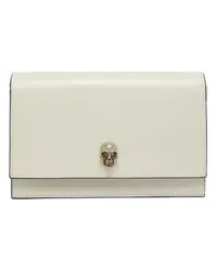 Alexander McQueen Kleine Tasche Skull Beige