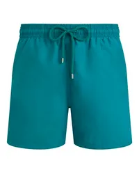 Vilebrequin Einfarbige Badeshorts Green