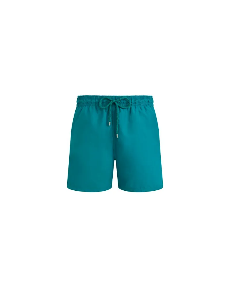 Vilebrequin Einfarbige Badeshorts Green