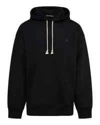 Acne Studios Kapuzensweatshirt Fonbar Hood X Face Black