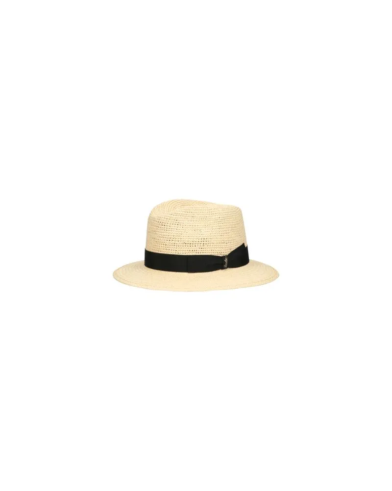 Borsalino Panamahut Semicrochet Country White