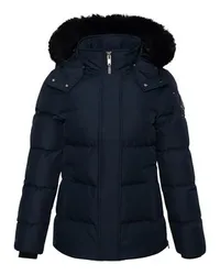 Moose Knuckles Jacke mit Lammfell Cloud 3q Blue