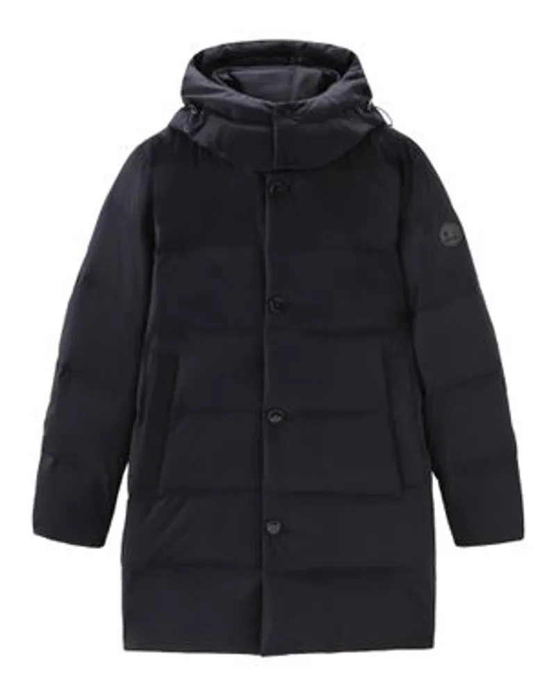 Woolrich Langer Parka Luxe Blue