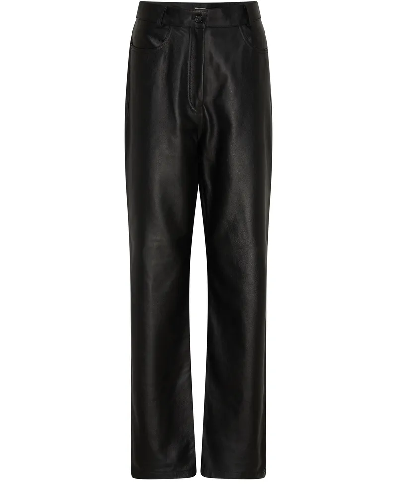 Totême Gerade geschnittene Lederhose 