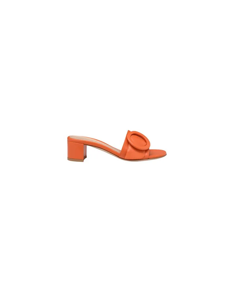 Gianvito Rossi Mules Venezia Orange