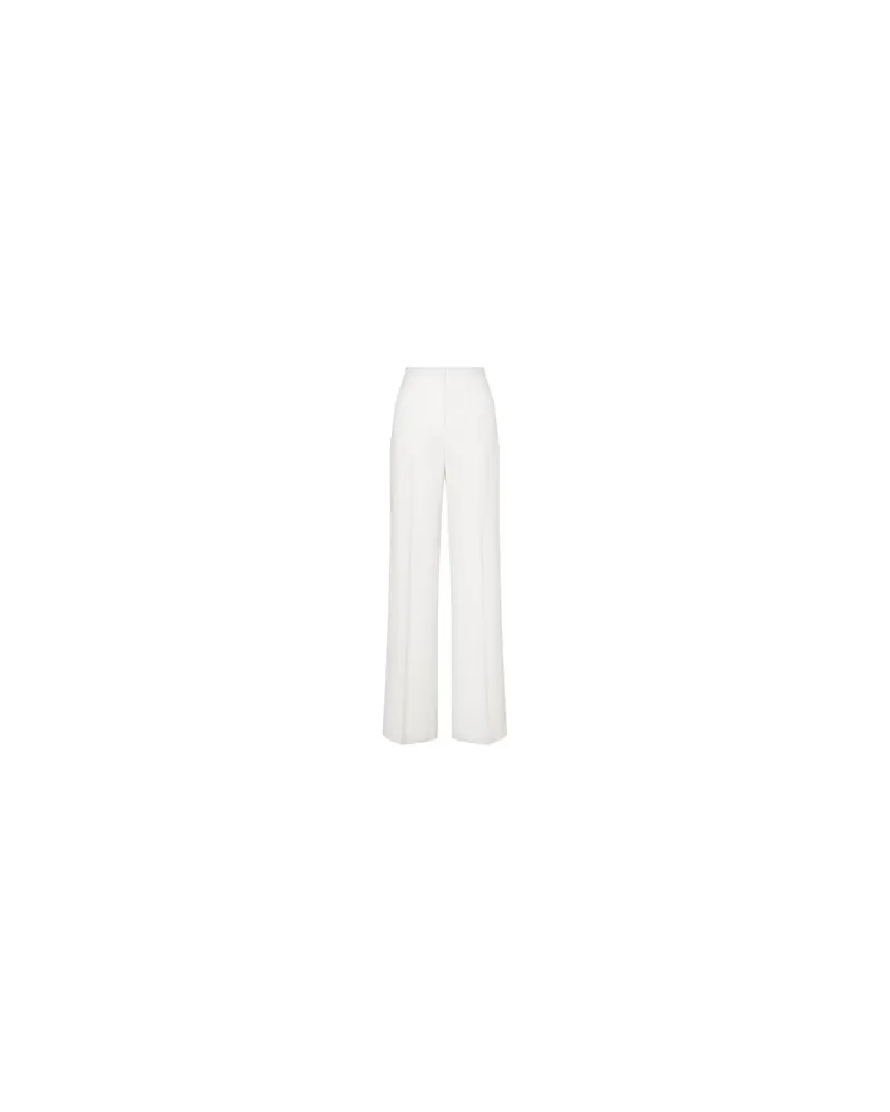 Alberta Ferretti Palazzo-Hose mit Envers White