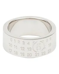 Maison Margiela Ring Numeric Minimal Signature Grey