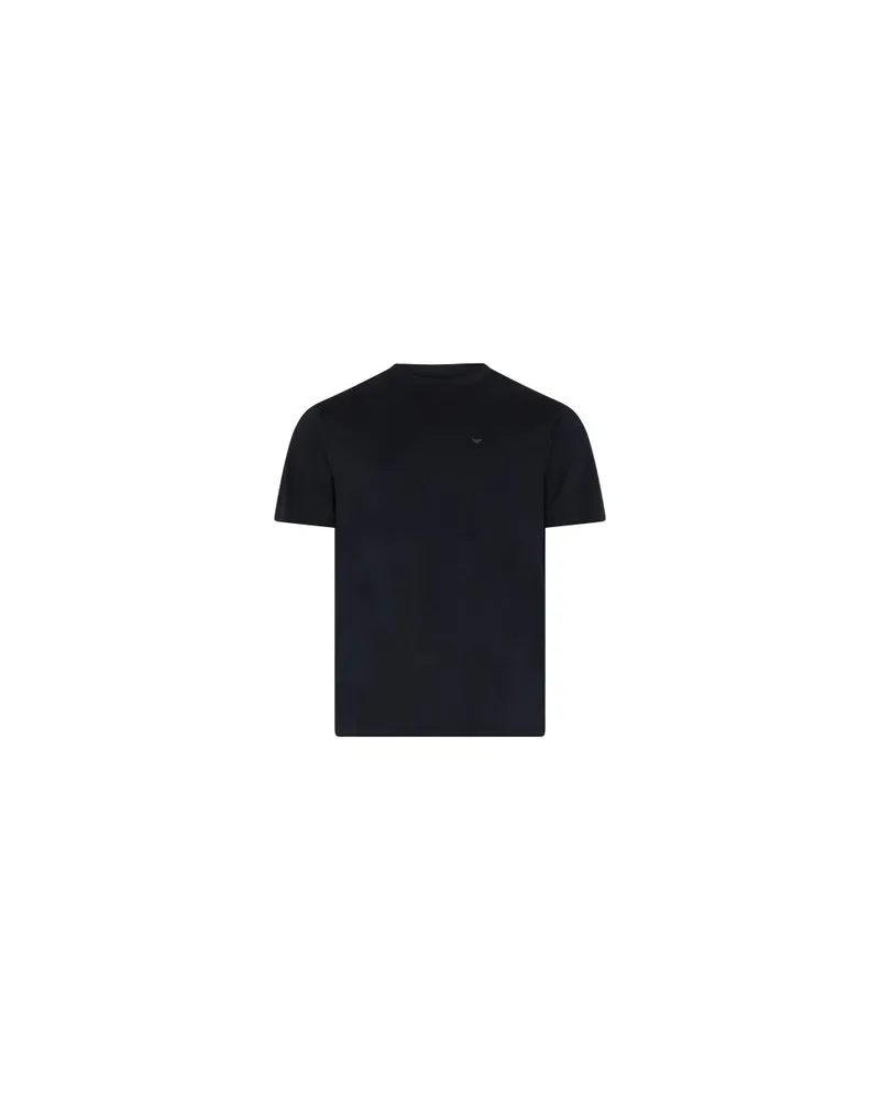 Emporio Armani Kurzarm-T-Shirt Blue