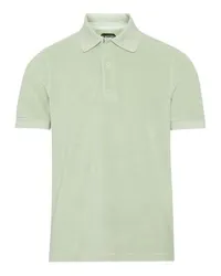 Tom Ford Polo-Shirt mit kurzen Ärmeln Green