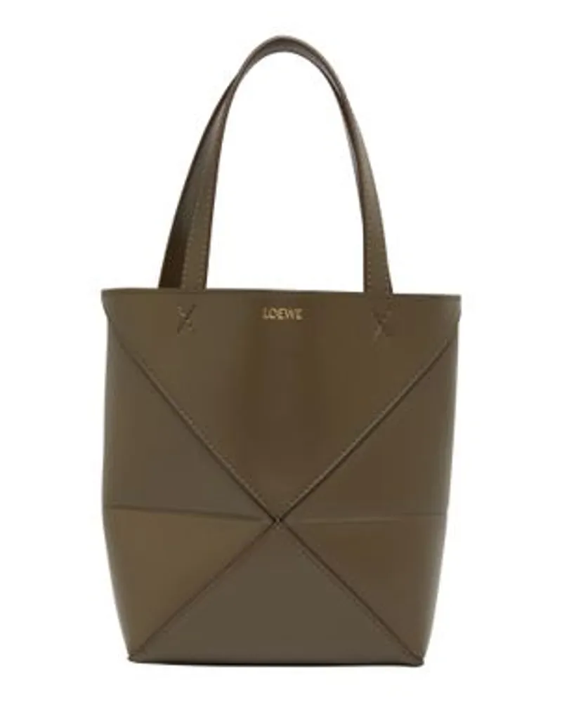 Loewe Cabas Tasche Puzzle Mini Green