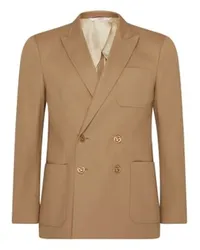 Valentino Garavani Satinjacke im Trencoat-Stil Formalwear Green