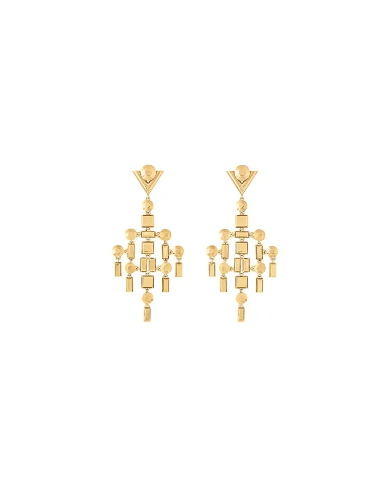 Louis Vuitton Chandelier Earrings Gold