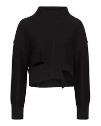 Maison Margiela Distressed Knitted Jumper Black