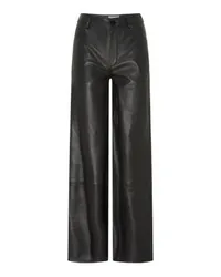 Loulou Studio Lederhose Figari Black