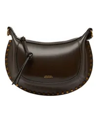 Isabel Marant Oskan Moon Schultertasche Brown