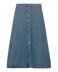 Claudie Pierlot Midi-Rock aus Blue