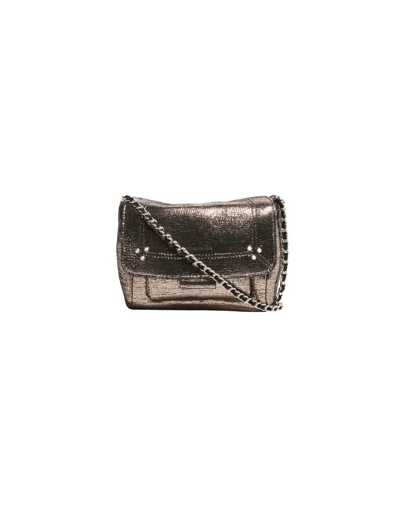Bottega Veneta Kleiner Andiamo-Beutelbeutel Gold