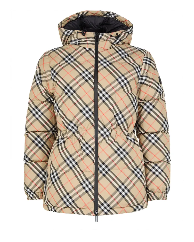 Burberry Daunenjacke Keswick mit Check-Muster 