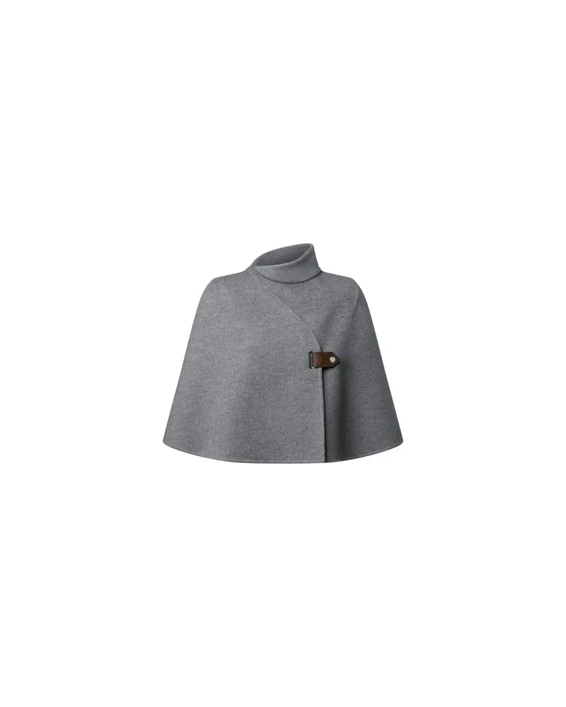 Louis Vuitton Cape mit asymmetrischem Kragen Blue