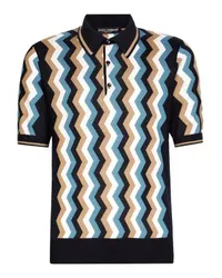 Dolce & Gabbana Poloshirt mit kurzen Ärmeln Multicolor