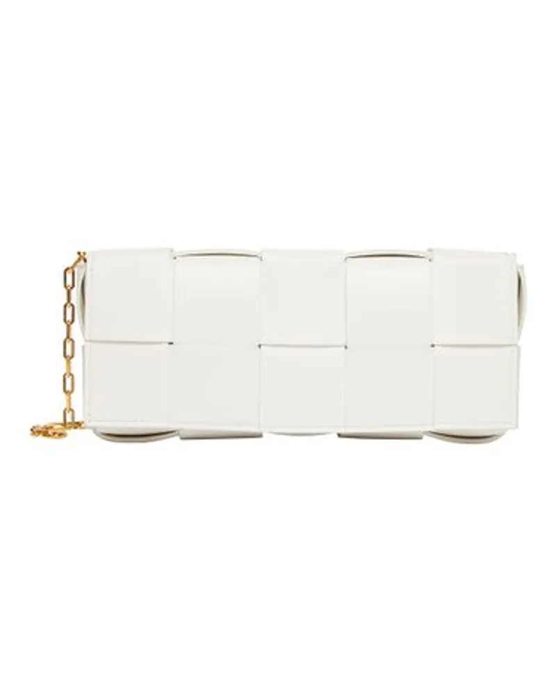 Bottega Veneta Handytasche Kettenkassette White