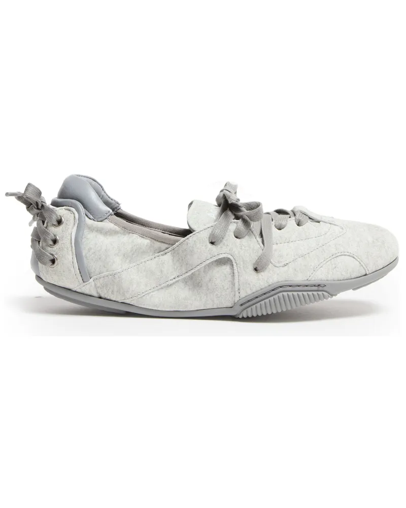 Acne Studios Ballerinas mit Schnürung 
