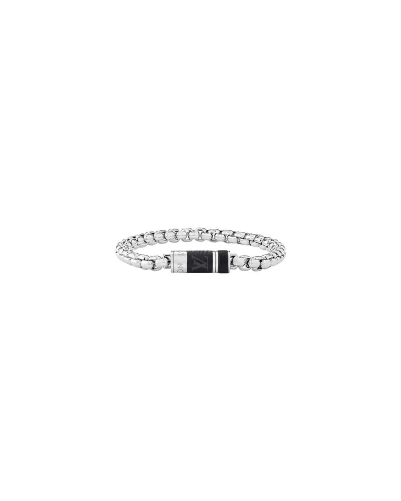 Louis Vuitton Monogram Chain Armband Silver