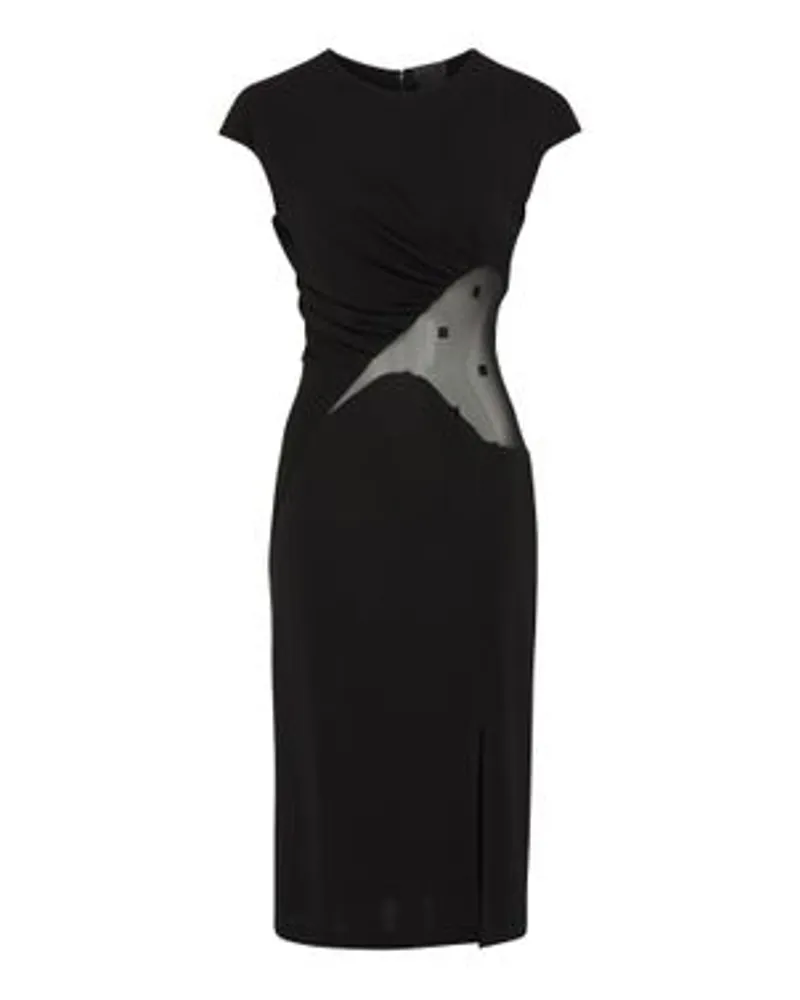 Givenchy Kleid mit Cut-Out Black