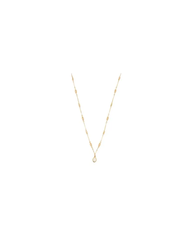 Isabel Marant Kurze Halskette Beige