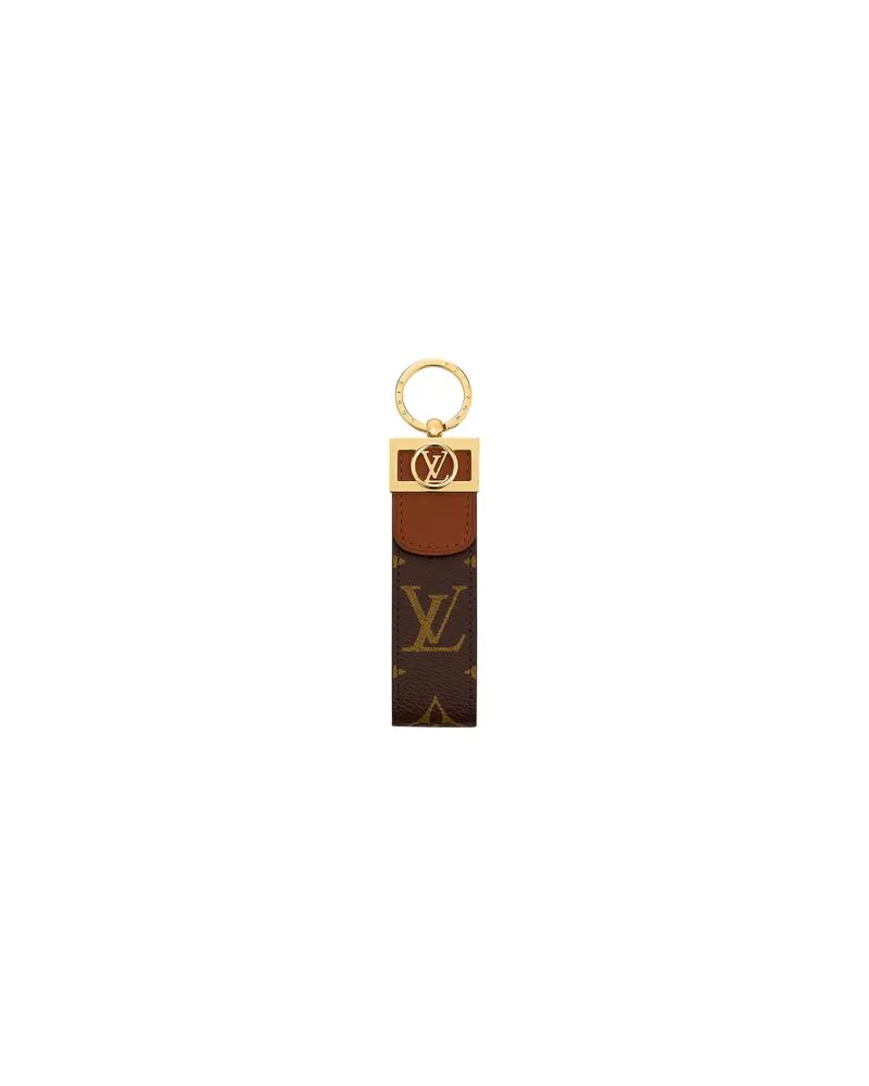 Louis Vuitton Dauphine Dragonne Key Holder Brown