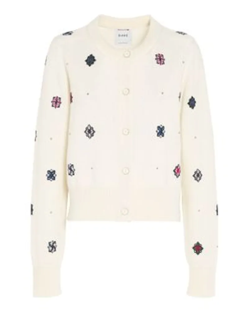 Barrie Cardigan White