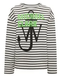 J.W.Anderson Sweatshirt mit Print Michael Clark White