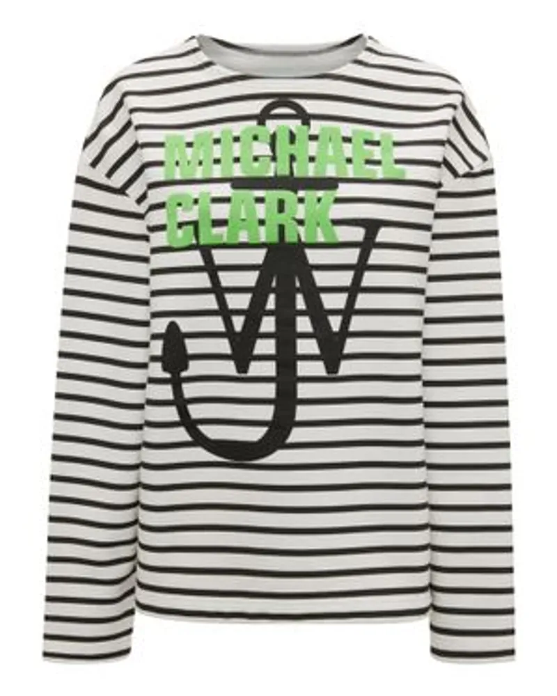 J.W.Anderson Sweatshirt mit Print Michael Clark White