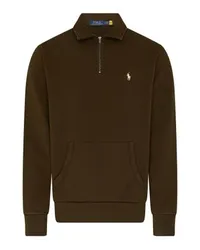 Ralph Lauren Sweatshirt mit Reißverschlusskragen Green