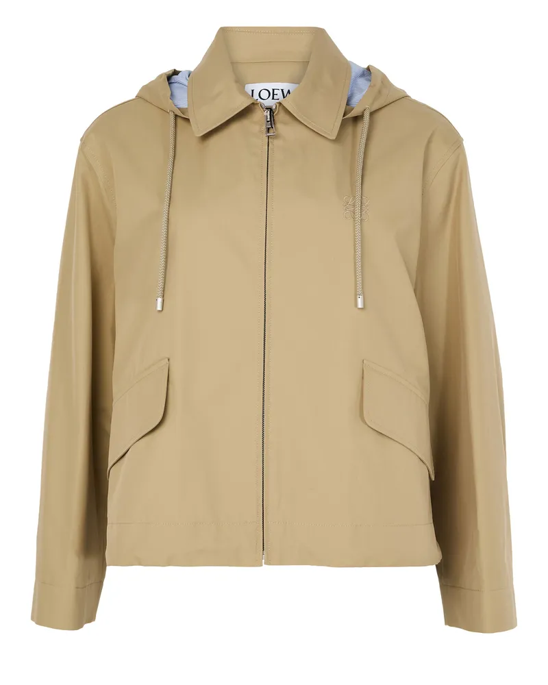 Loewe Parka mit Kapuze aus Baumwolle 
