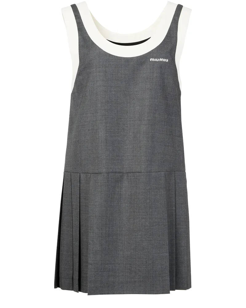 Miu Miu Plissiertes kleid 